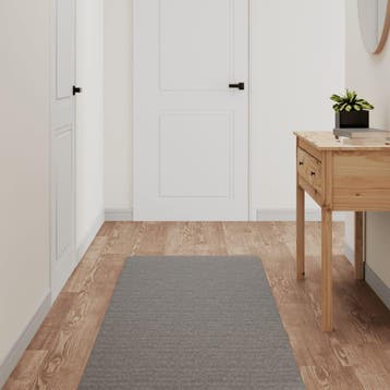 vidaXL Tapijtloper 60x180 cm grijs, Verzenden, Nieuw, Grijs