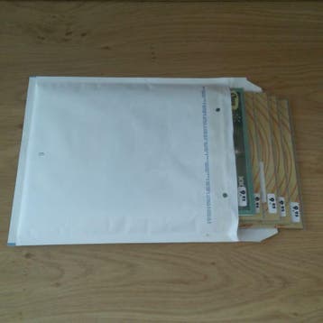 Luchtkussen envelop voor Vinylsingles - per 100 stuks, Nieuw in verpakking