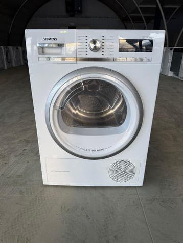 Siemens iQ700 Warmtepompdroger 9 kg | Zelfreinigend | A+++, Overige typen, 8 tot 10 kg, Refurbished, Ophalen of Verzenden