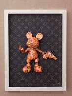 Brother X - Framed Bad Mickey by Louis Vuitton, Antiek en Kunst