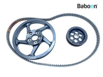 Aandrijfriem Set Yamaha XV 1700 Roadstar Warrior 2008-2013, Motoren, Onderdelen | Yamaha, Verzenden, Gebruikt