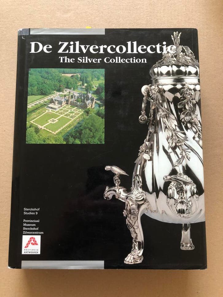 Zilvercollectie - Sterckshof + Belgische merktekens  574 blz, Antiek en Kunst, Antiek | Goud en Zilver, Zilver, Ophalen of Verzenden