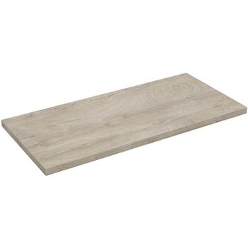 Wiesbaden Alvara Topblad - 80x46cm - Grijs Eiken, Ophalen of Verzenden, Nieuw