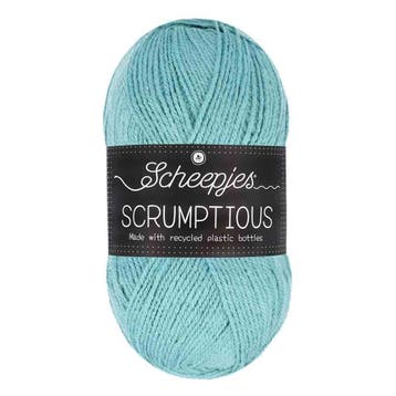 Scheepjes Scrumptious - 314 Blue Glazed Doughnut, Ophalen of Verzenden, Nieuw, Breien of Haken, Wol of Garen