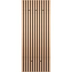 Kapstok - Trion Geve - Wandgarderobe - 50x125cm - Eiken -, Ophalen of Verzenden, Nieuw