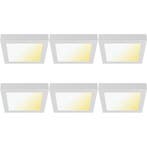 LED Paneel Slim Opbouw 6 Stuks - Brinton Thin - 24W 2400lm, Ophalen of Verzenden, Nieuw, Minder dan 50 watt, Lamp met armatuur