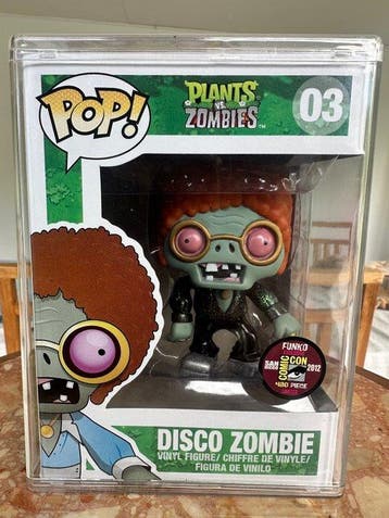 Funko - Funko Pop - Plants vs. Zombies Disco Zombie Metallic