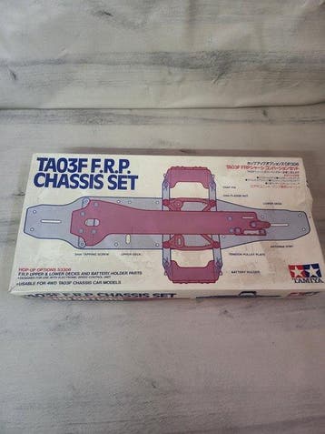 Tamiya 1:10 - Modelauto - TA03F F.R.P. Chassis Set, Hobby en Vrije tijd, Nieuw