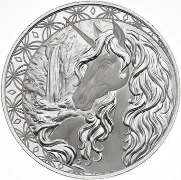 1 Troy Ounce - Zilver .999 - Unicorn 2025 - 31,1 gram - fine