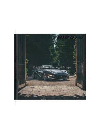 2020 FERRARI 812 GTS HARDCOVER BROCHURE 6801/20, Nieuw, Ferrari, Author
