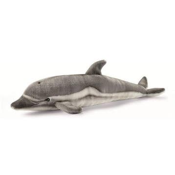 Hansa pluche dolfijn knuffel - 56 cm - grijs - Hansa, Verzenden, Nieuw