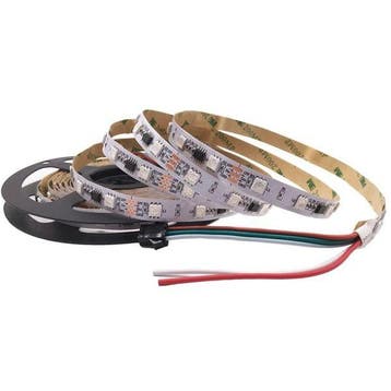 Digitale RGB LED Strip | 5 Meter | 12V | WS2811 | 60 LED/m, Ophalen of Verzenden, Nieuw