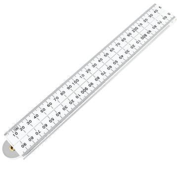 Benson Duimstok - 1 meter - Fiber - Wit - Stevig en duurzaam, Doe-het-zelf en Verbouw, Gereedschap | Handgereedschap, Ophalen of Verzenden