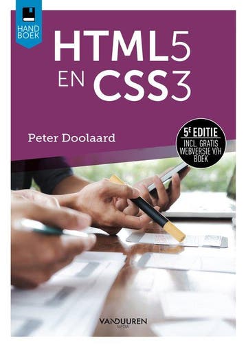 Boek HTML5 en CSS3 9789463560818, Verzenden, Zo goed als nieuw