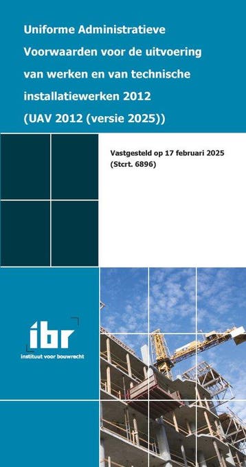 9789078066613 Uniforme administratieve voorwaarden voor d..., Verzenden, Zo goed als nieuw, Instituut voor Bouwrecht