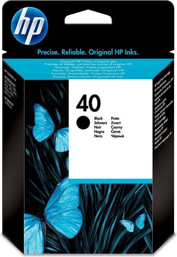 HP 40 -Inktcartridge / Zwart (51640A), Ophalen of Verzenden, Nieuw, HP