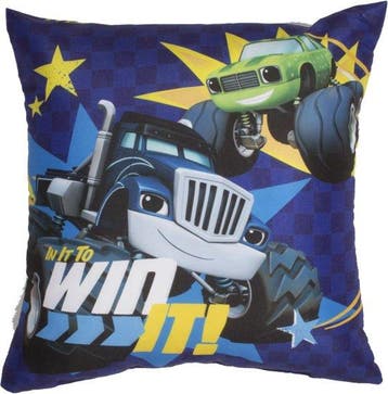 Blaze Zoom - Kussen - 40 x 40 cm - Multi, Huis en Inrichting, Woonaccessoires | Kussens, Verzenden, Nieuw