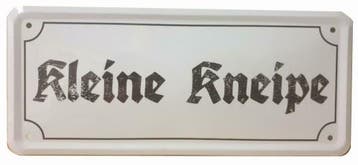 Kleine kneipe reclamebord relief, Ophalen of Verzenden, Nieuw