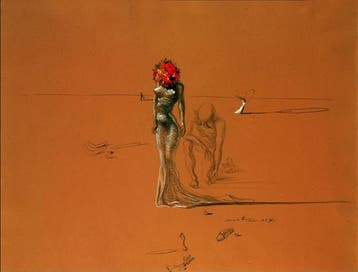 Kunstdruk Salvador Dali - Female with Head of Flowers, Verzenden, Nieuw