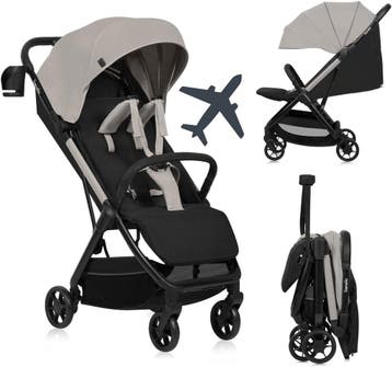 Lionelo Julie Air Ultralichte Buggy - Reisbuggy -, Ophalen of Verzenden, Zo goed als nieuw