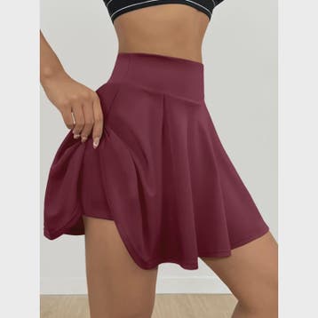 Comfortabele Geplooide Rok met Ingebouwde Broek - Casual & S, Verzenden, Nieuw