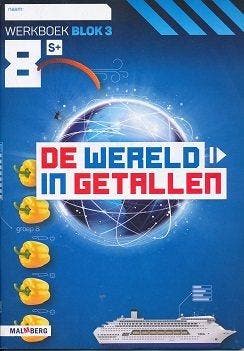 De wereld in Getallen versie 5 Werkboek Blok 3 groep 8 S+ (p, Verzenden, Nieuw