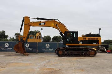 Veiling: Rupsgraafmachine Caterpillar 345D Diesel, Ophalen, Graafmachine
