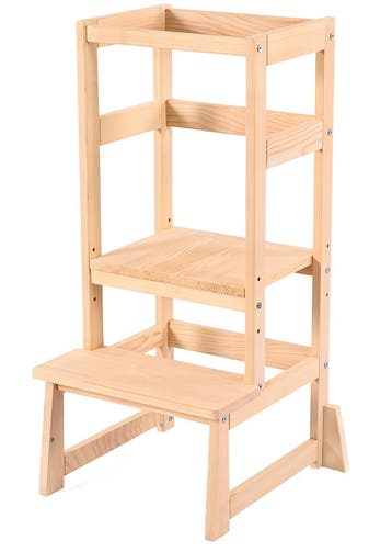 Kukka Houten Leertoren Keukenhulp, Kinderen en Baby's, Verzenden, Nieuw