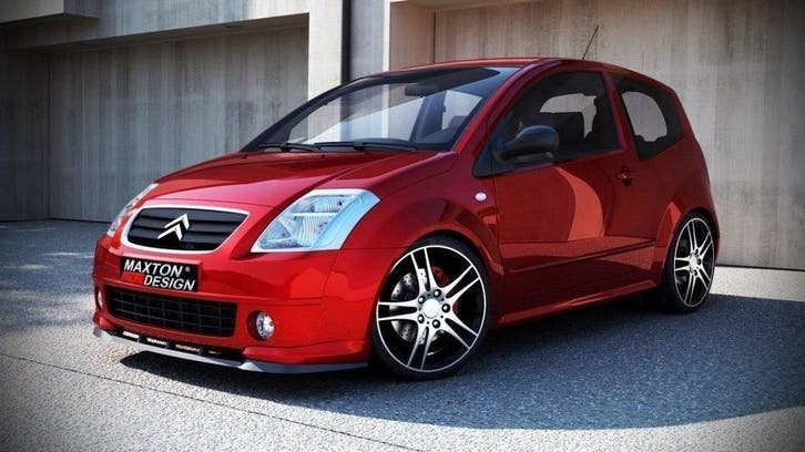 Front Splitter CITROEN C2 VTS, Auto diversen, Tuning en Styling, Verzenden