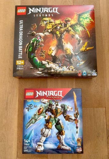 Lego Set - 71887 en 71860 - Ninjago - Ultra Dragon Battle en, Nieuw