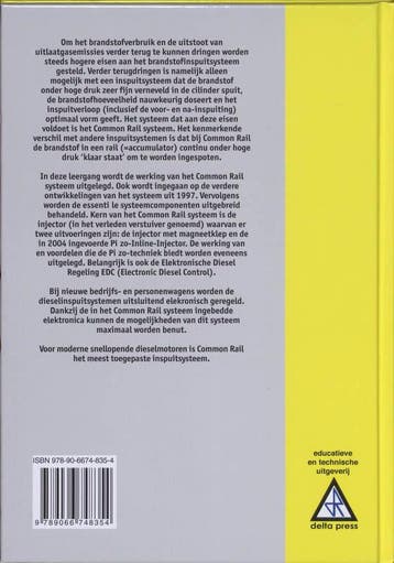 Common Rail Dieselinspuitsysteem / Technische leergangen, Boeken, Verzenden, Zo goed als nieuw