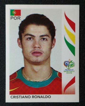 Panini Germany 2006 World Cup Cristiano Ronaldo 298 Original, Nieuw