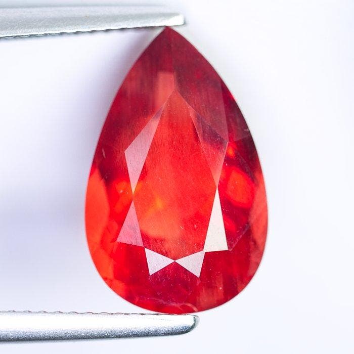Rood Gemengde edelstenen - 6.12 ct - nternational Colored, Sieraden, Tassen en Uiterlijk, Edelstenen