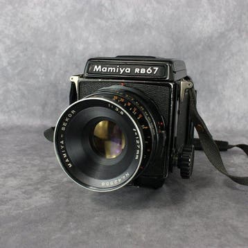 Mamiya RB67 + Mamiya-Sekor 3.8/127mm | 120 / medium formaat, Audio, Tv en Foto, Fotocamera's Analoog, Nieuw