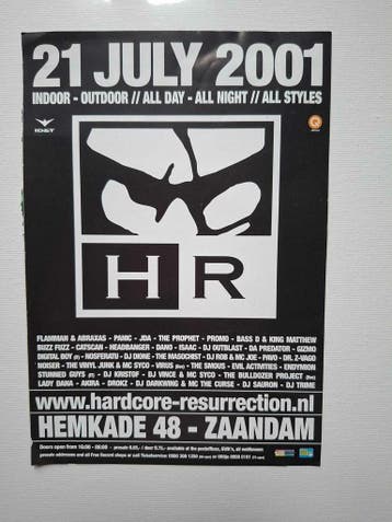 HR ID&T 21 july 2001 Flyer, Verzamelen, Verzenden, Nieuw