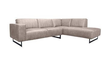 Hoekbank Scherpenisse - hoekbanken - Beige, Nieuw, 150 cm of meer, Stof, 200 tot 250 cm