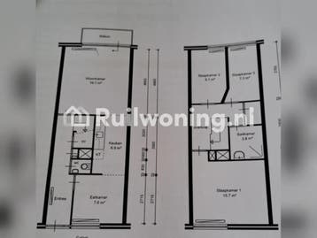 Flat in Zaandam, 5 kamers, 99 m², €660 huur, Huizen en Kamers, Amsterdam