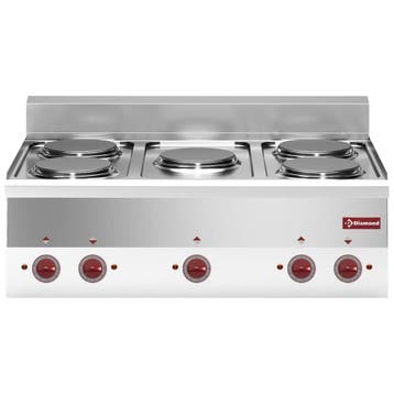 Diamond Fornuis | PRO 600 | Tafelmodel | Elektrisch | 5 Kook, Ophalen of Verzenden, Nieuw in verpakking