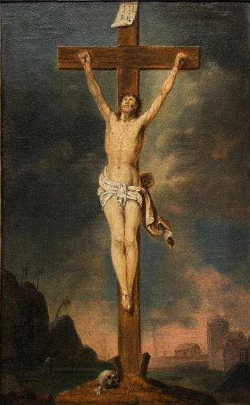Anthony Van Dyck (1599-1641), Kring van - Cristo alla croce