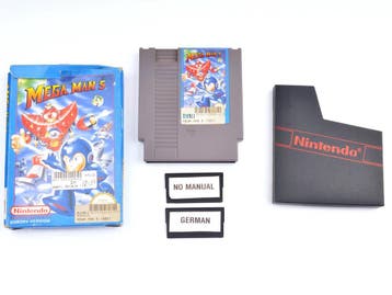 Mega Man 5 (German) [Nintendo NES], Spelcomputers en Games, Games | Nintendo NES, Ophalen of Verzenden, Zo goed als nieuw