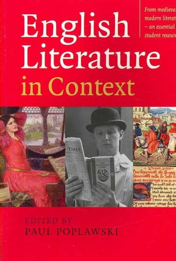 English Literature in Context 9780521549288, Boeken, Verzenden, Zo goed als nieuw