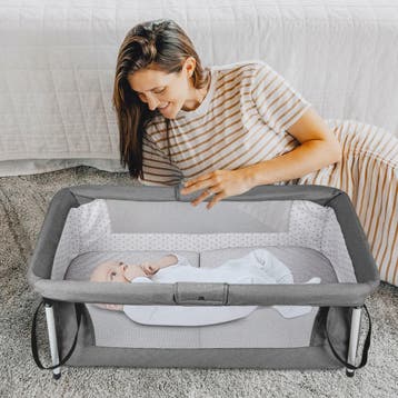 Draagbaar Babybedje met Klapfunctie en Muggennet - Ideaal vo, Verzenden, Nieuw