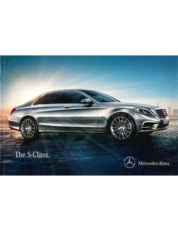 2015 MERCEDES BENZ S KLASSE BROCHURE ENGELS, Nieuw, Author