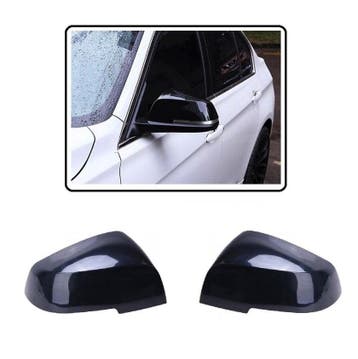 Glans zwart spiegelkappen voor BMW F20 F21 F22 F23 F87 F30 F, Auto diversen, Tuning en Styling, Ophalen of Verzenden