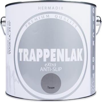 Hermadix Trappenlak Extra Zijdeglans Taupe 2,5 liter, Ophalen of Verzenden, Nieuw