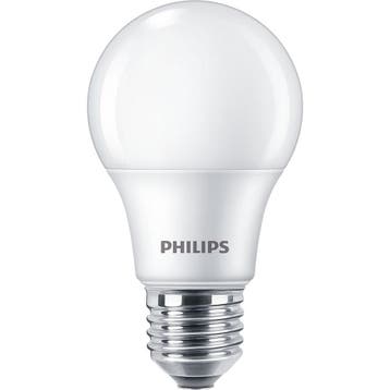 PHILIPS - LED Lamp E27 - Corepro LEDbulb E27 Peer Mat 4.9W, Ophalen of Verzenden, Nieuw, E27 (groot), Led-lamp