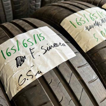 2 x Falken Sincera 165-65-15 Zomerbanden 6,5mm, Gebruikt, 15 inch, Ophalen of Verzenden, Band(en)