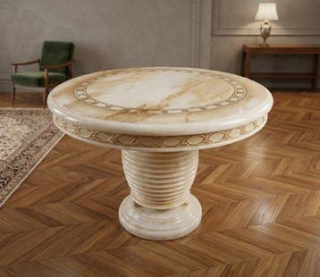 Prachtige Italiaanse Hollywood Regency Bijzetafel /, Huis en Inrichting, Nieuw