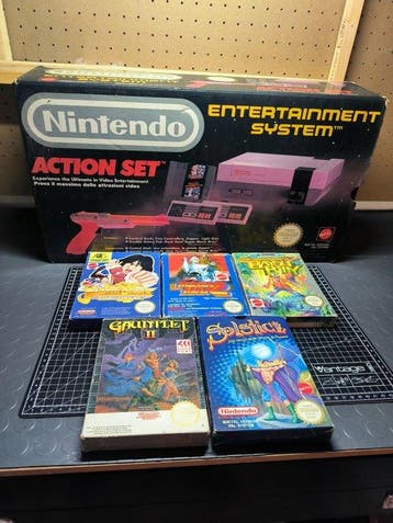 Nintendo - Nes - Nintendo Entertainment System Action Set, Nieuw