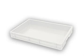Kunsstof kratten | 60x40x5| Bodem En Zijwanden Gesloten, Verzenden, Nieuw in verpakking